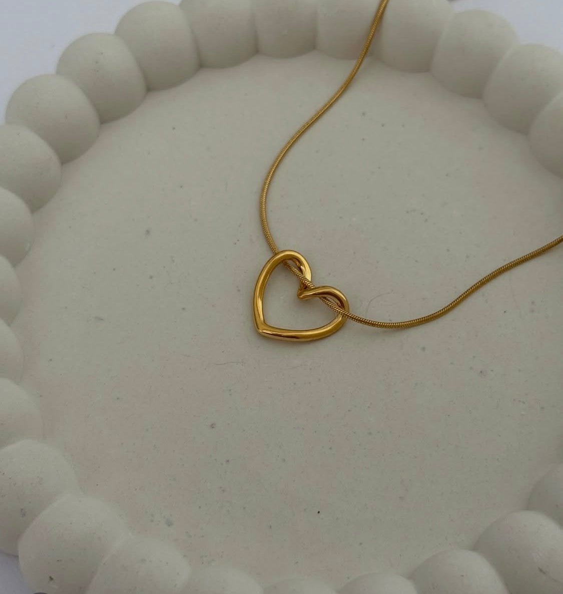 Heart necklace design 2