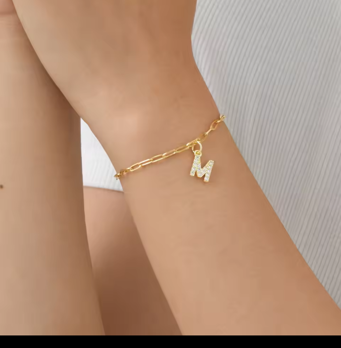 initial bracelet